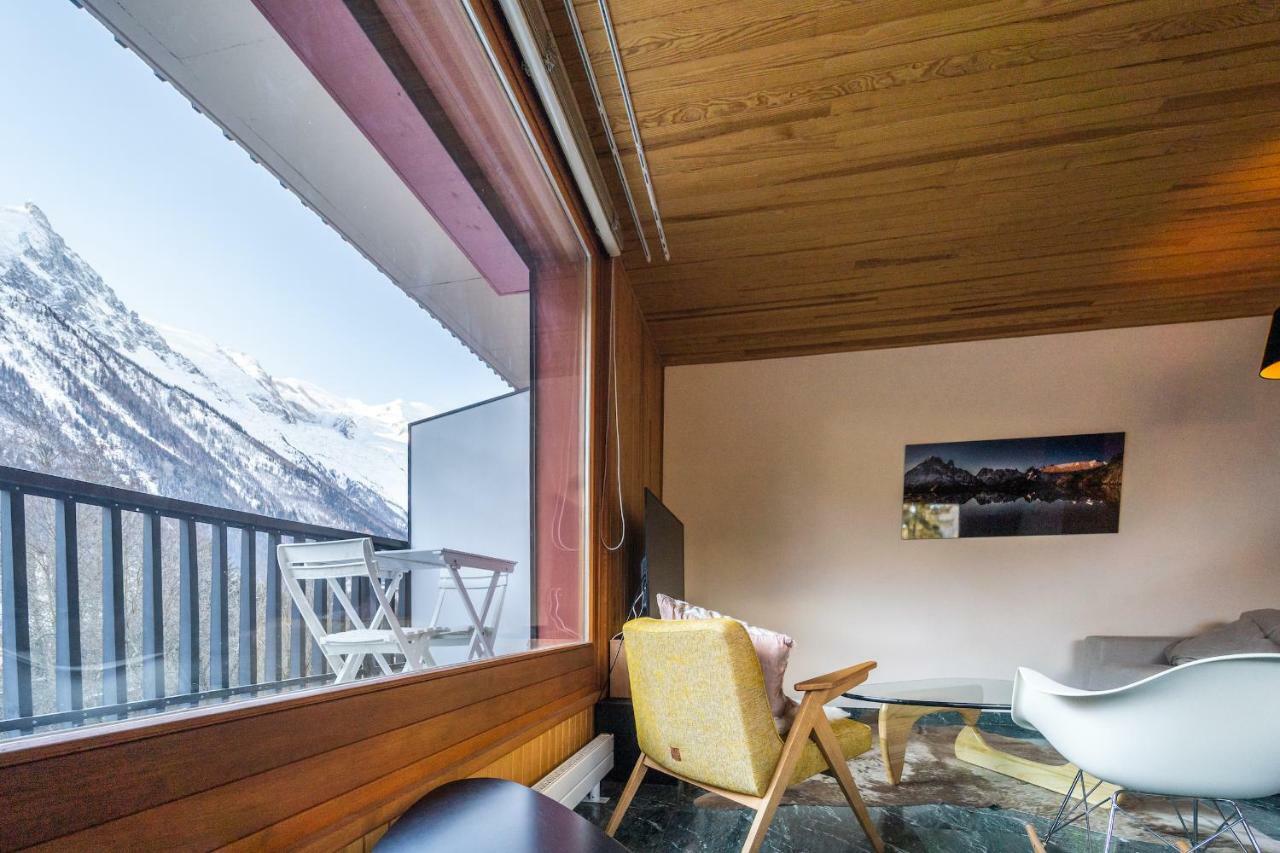 Grand Appt Vue Mont Blanc Apartment Chamonix Bagian luar foto